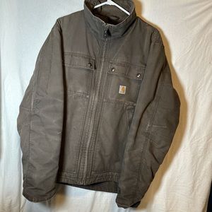 Carhartt lightly used light brown jacket